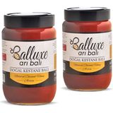 Balluxe Premium Doğal Kestane Balı Net: 2 x 1000 g - 2 kg