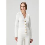 Balmain Beyaz Ribli Hırka - 36