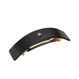 Balmain Cellulose Acetate Barrette Pour Cheveux Saç Tokası Büyük Siyah