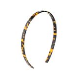 Balmain Cellulose Acetate Headband Saç Bandı Küçük Tortoise Shell