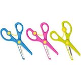Balmira Plastik Gövde Korumalı Yaylı Küt Uçlu Güvenli Çocuk Makası Okul ve El İşi Kullanımı