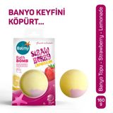 Balmy Çilek Limonata 160 gr Banyo Topu