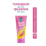 Balmy Çilek Ve Limon Aromalı, Besleyici, Arındırıcı, Nemlendirici Vücut Peelingi 250 G