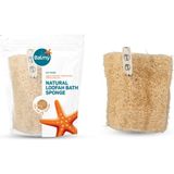 Balmy Doğal Kabak Tombul Banyo Kesesi %100 Doğal Liflerden Üretim Peeling Etkili ve Cilt Yenileyici