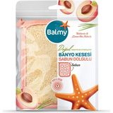 Balmy Naturel Balmy Doğal Sabun Dolgulu Nektarinli Banyo Kesesi 5 Adet