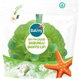 Balmy Sabunlu Banyo Lifi Zeytin Çiçeği 67 G - Kendinden Sabunlu Köpük 3'li Ekonomik Paket - 3 Adet