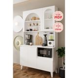 Balneom Pera 120 cm MDF Kahve Köşesi