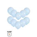 BALOMİS Makaron Mavi Soft Balon Arka Plan Ve Mekan Süsleme Dekoru