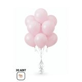 BALOMİS Makaron Pembe Soft Balon Arka Plan Ve Mekan Süsleme Dekoru