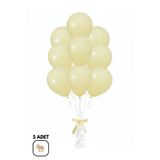 BALOMİS Makaron Sarı Soft Doğum Günü Ve Parti Balonu