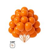 BALOMİS Turuncu Doğum Günü Ve Parti Süsleme Balonu