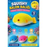 BALON BALIĞI EĞLENCELİ SUKUŞİ SQUISHY STRES OYUNCAĞI YUMUŞAK OYUNCAK 1 ADET