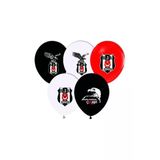 Balon Beşiktaş Baskılı Lisanslı 12 Li (1 Paket 12 Adet)