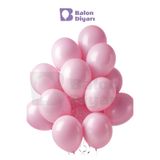 BALON DİYARI 10 Adet Pembe Renk Balon – Helyum Uyumlu, Kaliteli Ve Dayanıklı