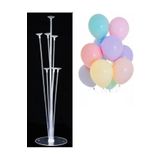 BALON DİYARI 7'li Balon Standı Ve 12 Adet Karışık Makaron Balon Set