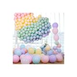 BALON DİYARI Balon Diyarı Karışık 50 Adet Renkli Yüksek Kalite Makaron Soft Balon
