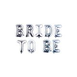 BALON DİYARI Bride to Be Gümüş Folyo Balon Seti – Bekarlığa Veda Partiniz İçin Şık Dekor! 🎈🎊