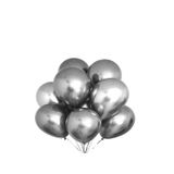 BALON DİYARI Gümüş metalik Balon – Kalın Dayanıklı Parti & Organizasyon Balonu (Renk Seçenekli)