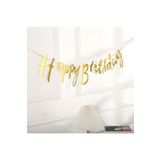 BALON DİYARI Happy Birthday Yazılı Parti Bannerı – Doğum Günlerinize Renk Katın!