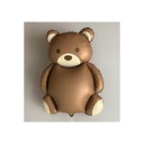 BALON DİYARI Retro Sevimli Ayı Balon Büyük Boy Teddy Bear Folyo Balon Baby Shower Doğum Günü Dekor