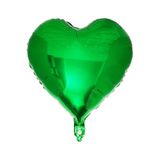 BALON DİYARI Yeşil Kalp Folyo balon 45cm tüm renkler hava ve helyum ile uyumlu