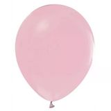 Balon Düz Pastel(Makaron Balon) Bebek Pembe 100'Lü