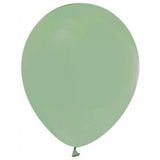 Balon Düz Pastel(Makaron Balon) Küf Yeşili 100'Lü