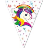 Balon Evi Balonevi Rainbow Unicorn Bayrak Set 2.90 mt