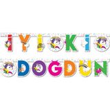 Balon Evi Balonevi Rainbow Unicorn İyi ki Doğdun Harf Set 2.00 mt