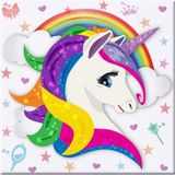 Balon Evi Balonevi Rainbow Unicorn Masa Örtüsü 120*180 cm