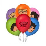 Balon Evi LRT9592 100'lü Paket Rafadan Tayfa 12 Baskılı Pastel Balon