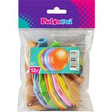 Balon Evi Metalik Karışık Balon 12" 12 Li