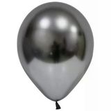 Balon Krom Parlak 12 İnç Uzay Gri 50'Li