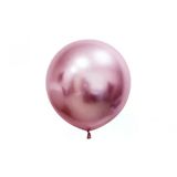 Balon Krom Parlak Jumbo 24 İnç Pembe 3'Li