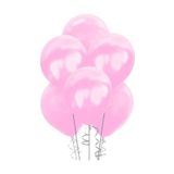 BALON LATEKS METALİK AÇIK PEMBE 12'Lİ