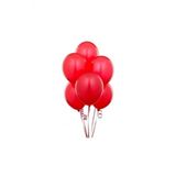 Balon Lateks Metalik Kırmızı 12'Li