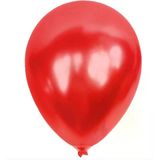 Balon Metalik Kırmızı Balon - 10 adet