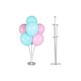Balon Standı ve 7 Adet Makaron Pembe-Mavi Balon Seti