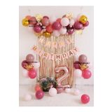 Balon Standli Lük Doğum Günü Balon Set