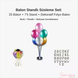 Balon Standlı Süsleme Seti