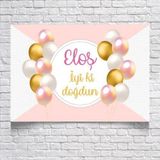 Balon Temalı Doğum Günü Afişi 50X70 cm