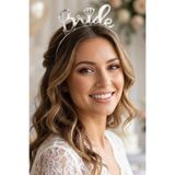 Baloncu Dede Bride To Be Kadın Bekarlığa Veda Gelin Parti Kutlama Malzemeleri Gümüş Taç