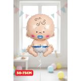 Baloncu Dede Erkek Çocuk Folyo Balon Baby Shower Parti Cinsiyet Belirleme Cinsiyet Partisi Malzemeleri Balonları