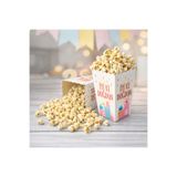 Baloncu Dede Karton İyi Ki Doğdun Popcorn Kutusu 8x11,5 cm 8 Adet Patlamış Mısır Kutusu Doğum Günü Parti Süs
