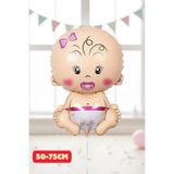 Baloncu Dede Kız Çocuk Folyo Balon Baby Shower Parti Cinsiyet Belirleme Cinsiyet Partisi Malzemeleri Balonları