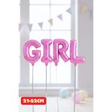 Baloncu Dede Kız Çocuk Folyo Balon Girl Baby Shower Parti Cinsiyet Belirleme Cinsiyet Malzemeleri Balonları