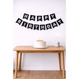 Baloncu Nene Siyah Karton Happy Bırthday Yazısı Doğum Günü Banner Doğum Günü Süsleri Doğum Günü Balonları