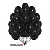 BalonEvi 15’li siyah Balon Seti Parti Süsleme Balonları