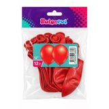 Balonevı Balon 12 Inc Metalık Kırmızı 12 Lı