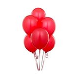 Balonevi Balon 12" Kırmızı Renk 100 Adet